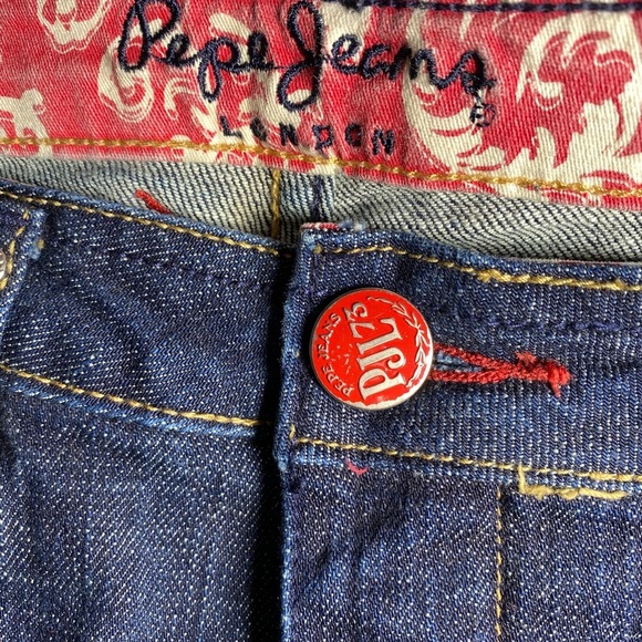 Pepe Jeans Blue Boot Cut Women Jeans - Picture 5 of 12
